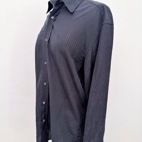 Valentino Striped Shirt, Size 16.5 - Picture 3 of 5